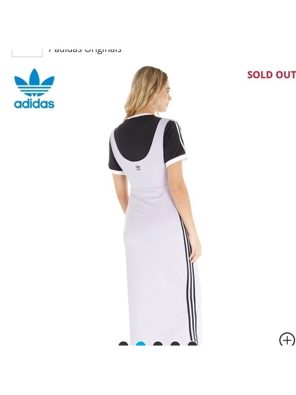 adidas Originals NWT Womens Always Original Long Skirt Silver Dawn Large lilac